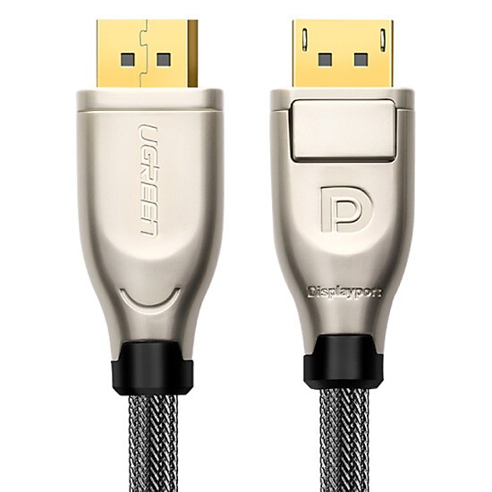 Cáp Displayport To Displayport Dài 1.5M UGREEN 30119 Hỗ Trợ 4k*2K - Cáp 2 Đầu Displayport