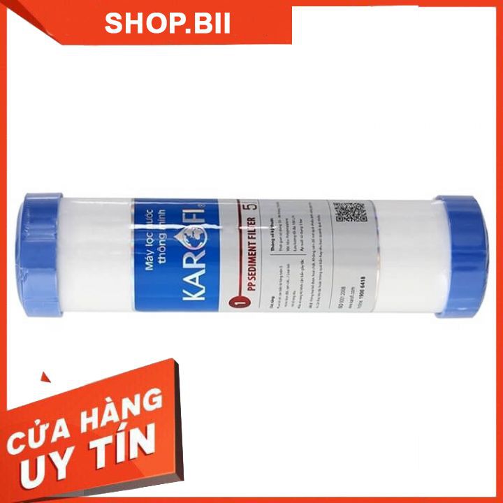 Lõi Lọc Số 1 Karofi - Lõi lọc Thô Cao Cấp Chính Hãng Giá Rẻ Lắp Được Cho Các Loại Máy Lọc Nước RO Trên Thị Trường.