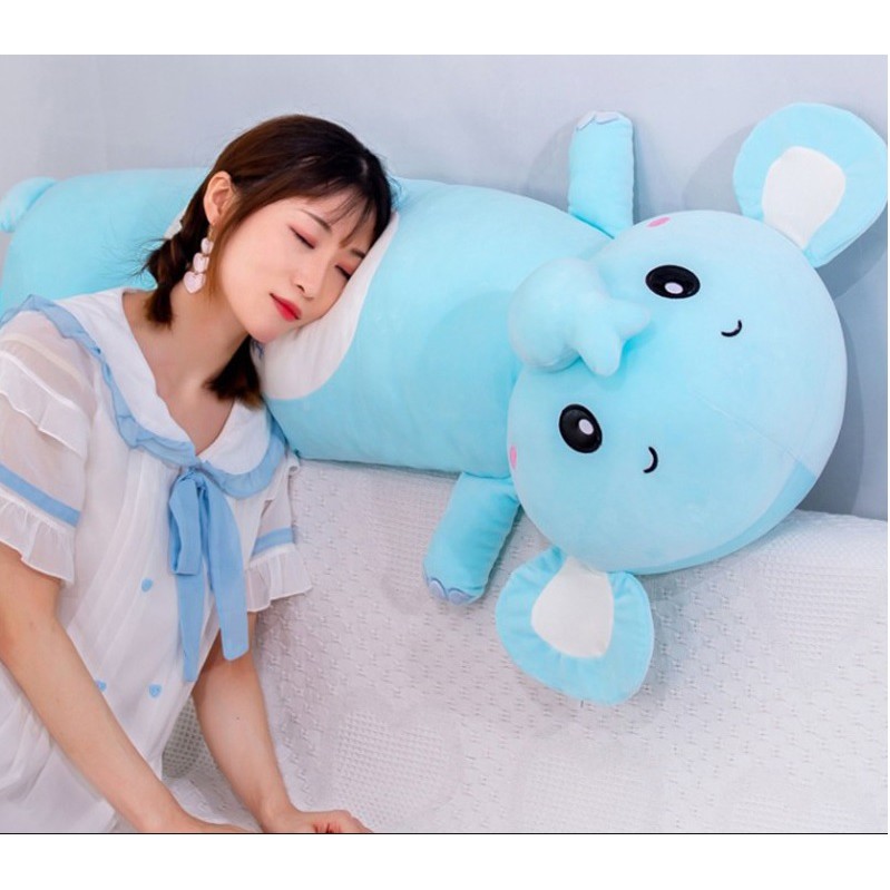Gấu Bông Gối Ôm Voi Xanh sweet Siêu Đáng Yêu Mềm Mịn  Hàng Cao Cấp
