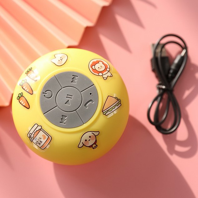 Loa Bluetooth Du Lịch Dễ Thương Chống Nước Tặng Kèm Bộ Sticker Dán [Bảo Hành 1 Đổi 1]