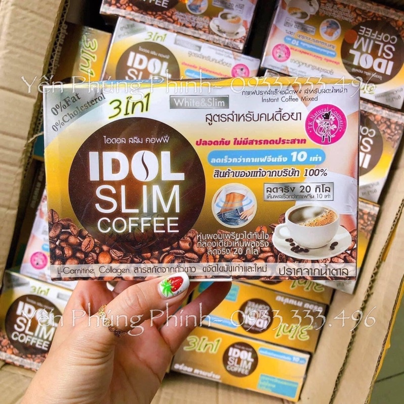 { HÀNG NỘI ĐỊA THÁI } CÀ PHÊ IDOL SLIM COFFEE IDOL SLIM