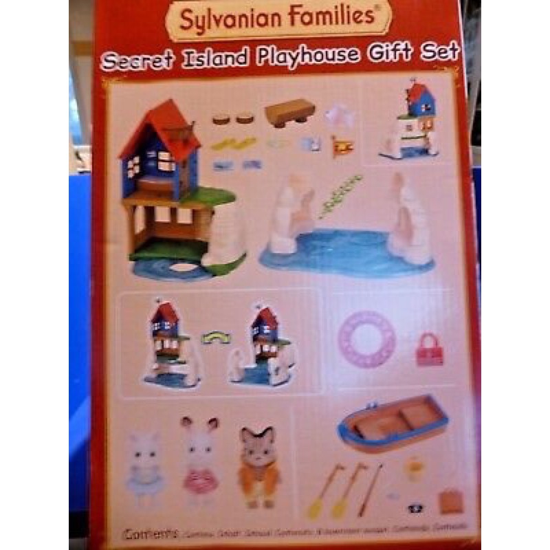 Đồ chơi Ngôi nhà trên hòn đảo bí mật Sylvanian families.