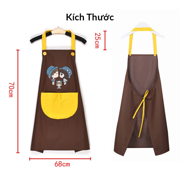Tạp Dề Hàn Quốc cao cấp Chống thấm nước, Chống bám bẩn hiệu quả [Hàng có sẵn] | BigBuy360 - bigbuy360.vn