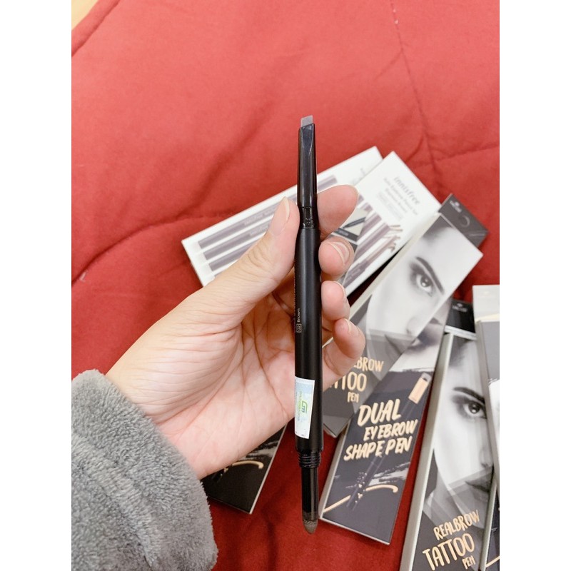 Chì Kẻ Mày 3 Đầu Vacosi Dual Eyebrow Shape Pen | BigBuy360 - bigbuy360.vn