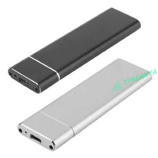 YI M.2 NGFF SSD 6Gbps to USB 3.1 Type-C Converter Adapter Enclosure Case Box