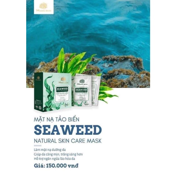 Mặt nạ, Mặt nạ tảo biển MAGIC SKIN 8ml 1goi