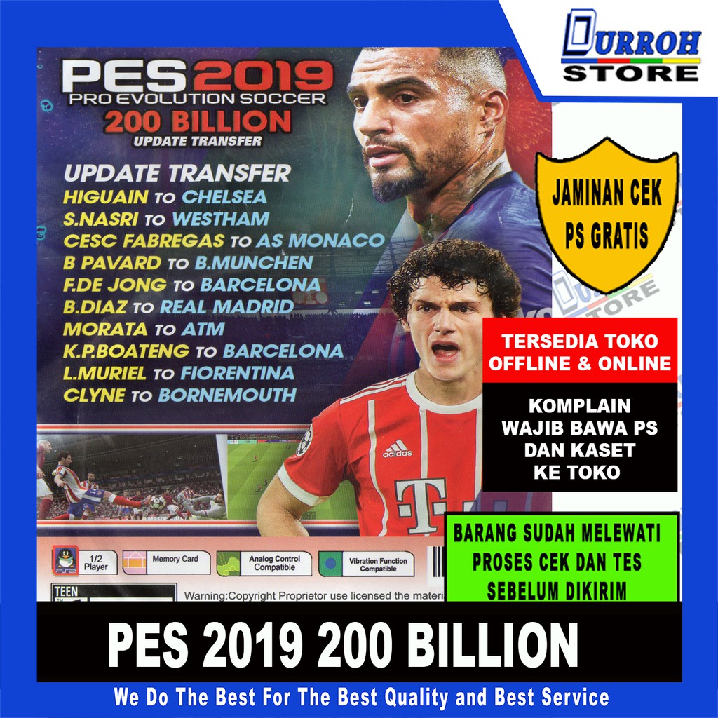 Máy Chơi Game Ps2 Pes 2019 Chất Lượng Cao