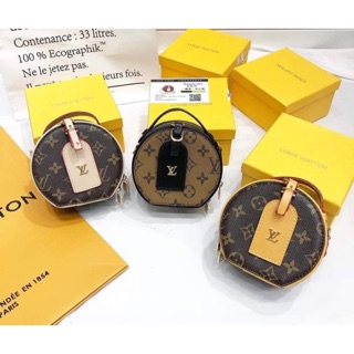 Túi lv boite dáng hộp tròn loại đẹp size 12 mini Fullbox
