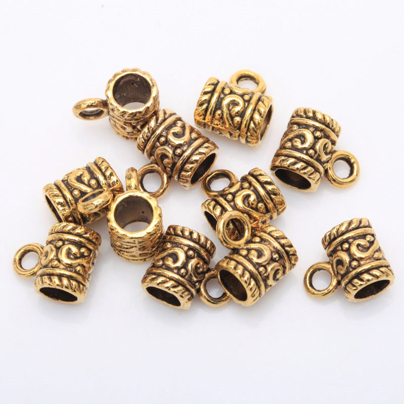 Set 50 Mặt Dây Chuyền Bạc Tây Tạng Hình Hoa