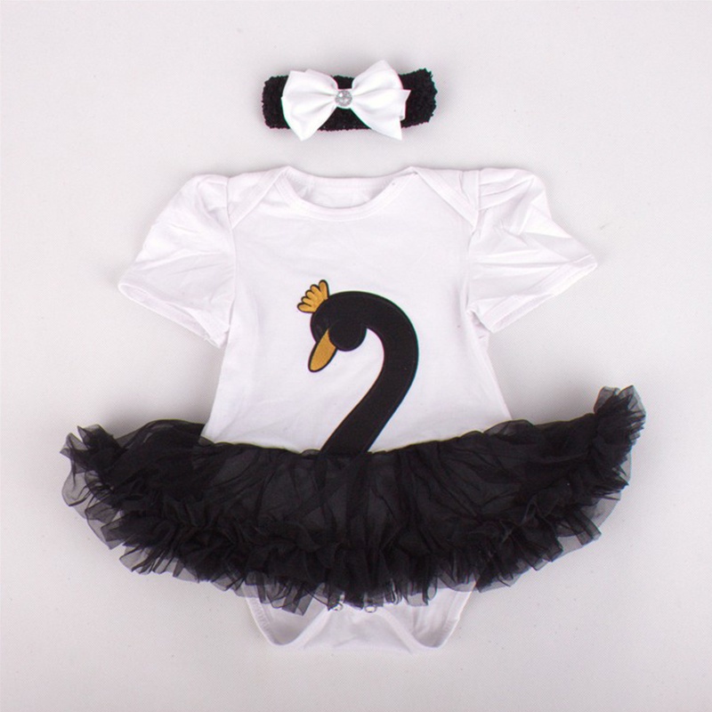 Đầm Xòe Tai Thỏ Kèm Băng Đô Đáng Yêu Cho Bé Gái akku