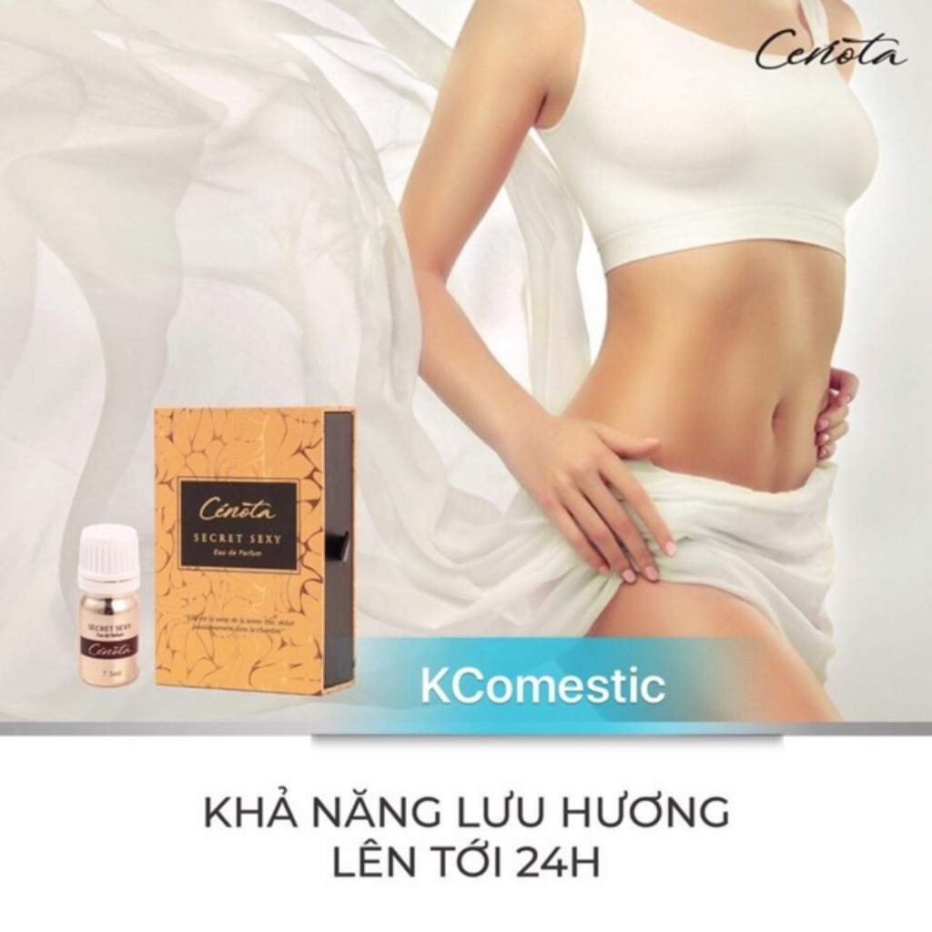 Combo Dung Dịch Vệ Sinh Phụ Nữ Làm Hồng Se Khít Vùng Kín CENOTA Và Nước Hoa Vùng Kín CENOTA Secret Sexy