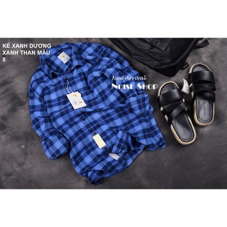 Áo Sơ Mi Dạ Kẻ Caro