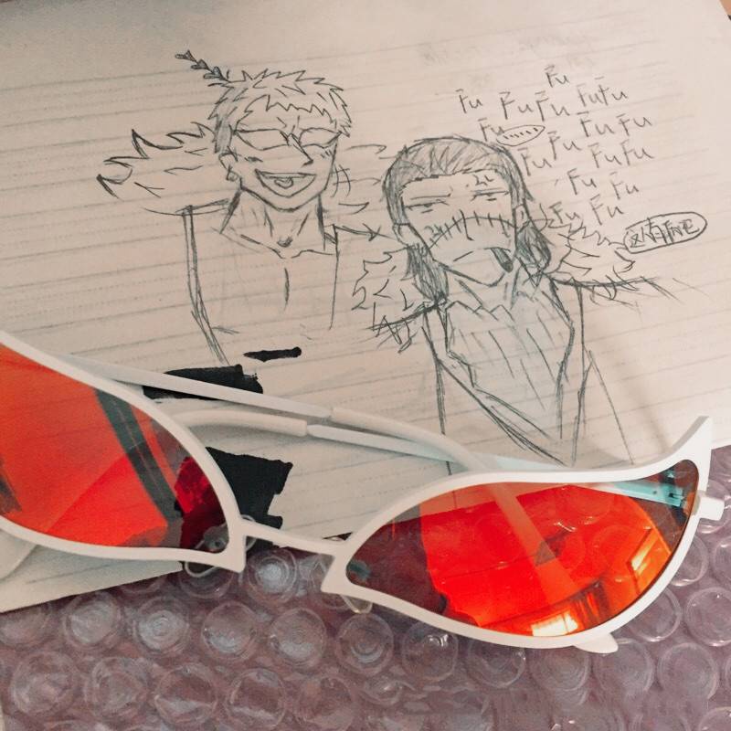 Kính Mát Cosplay Nhân Vật Donquixote Doflamingo Trong Phim Hoạt Hình ONE PIECE