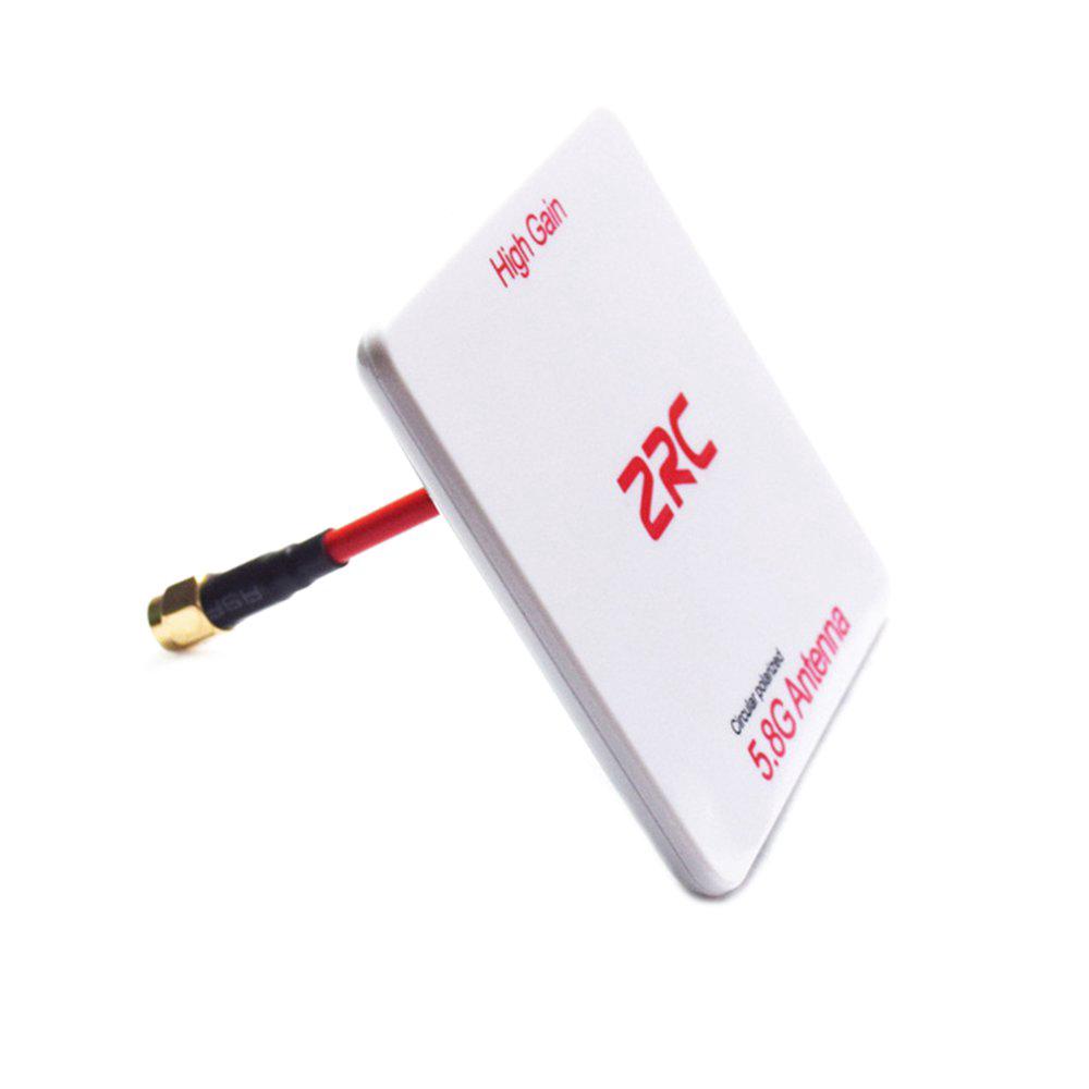 Anten phân cực tròn zrc 5.8ghz 14dbi khuếch đại sóng loại sma/rp-sma lhcp/rhcp