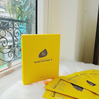 MẶT NẠ ĐẤT SÉT ĐEN 7 IN 1 TOTAL SOLUTION BLACK CLAY MASK