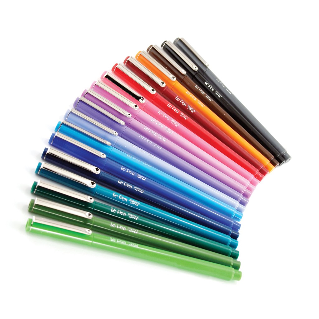 [Ship hỏa tốc] Bút lông kim Le Pen Marvy 4300, mực kháng nước và bền màu - ByLy Store