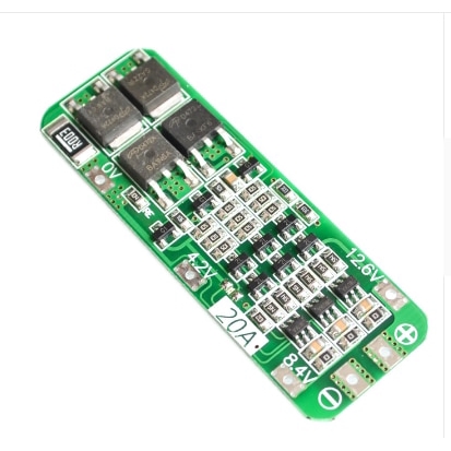 Bảng Mạch Sạc 1s 2s 3s 4s 3a 20a 30a 18650 Cb bms Cho Mô-Đun Khoan Điện