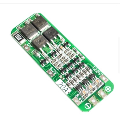 Mô đun mạch bảo vệ pin sạc Pin Lithium Li-ion 18650 1S 2S 3S 4S 3A 20A 30A PCB BMS