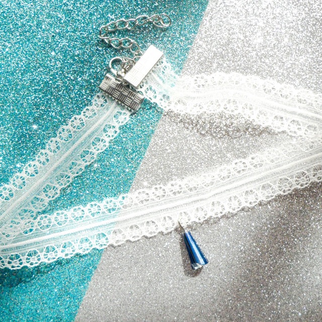 Vòng cổ ren thời trang nữ xinh - Maben