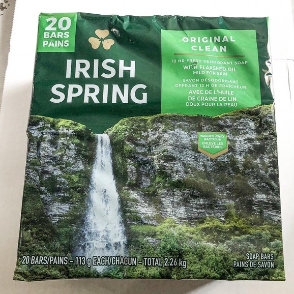Combo 20 xà phòng cục Irish Spring Original (113g)