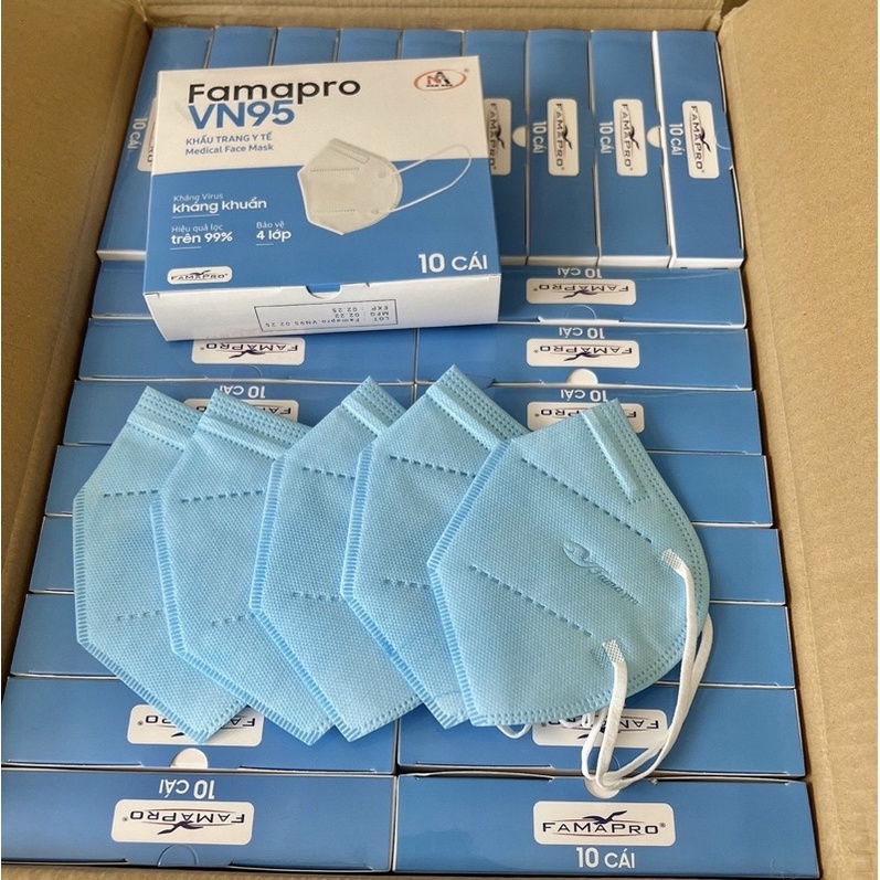 THÙNG 500c KHẨU TRANG FAMAPRO VN95