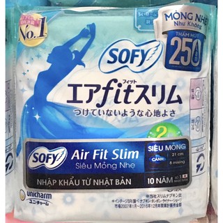 Băng vệ sinh Sofy Air Fit Slim 21cm