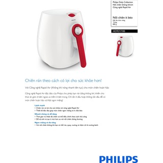 Nồi chiên không dầu Philips HD9217