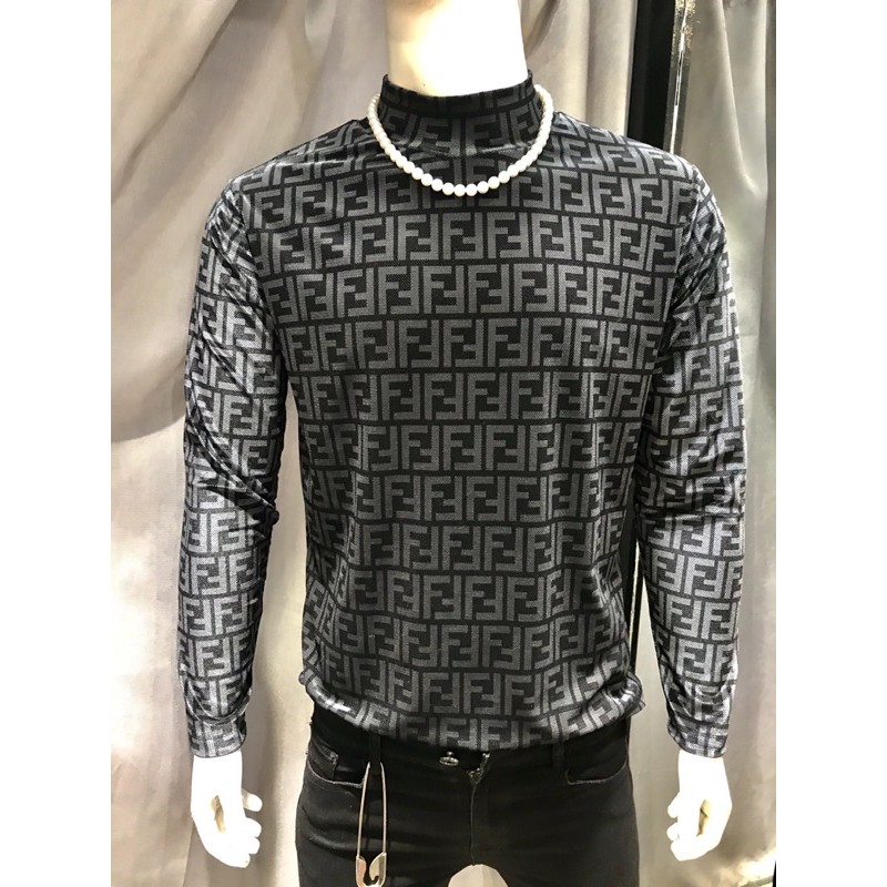 Áo thun nam cổ trụ Style thu đông