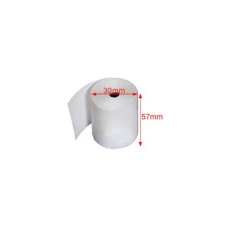 100 cuộn giấy in bill nhiệt K57 phi 30