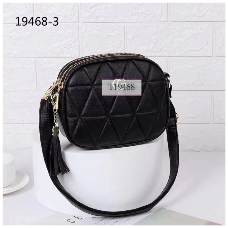 Túi Đeo Chéo Nữ Da Mềm Nhiều Ngăn Qoai Điều Chỉnh Hàng Vip Quảng Châu [ mã sản phẩm T19468]