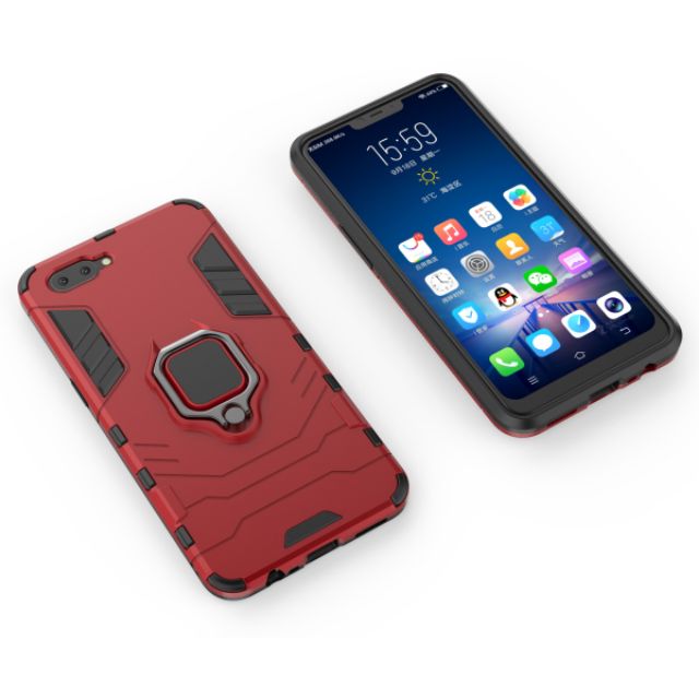 Ốp lưng Oppo A3s Chống sốc Iron Man Iring cao cấp giá đỡ xem phim cao cấp | BigBuy360 - bigbuy360.vn
