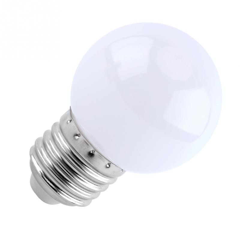 Bóng Đèn Led Tròn 1w E27 Nhiều Màu