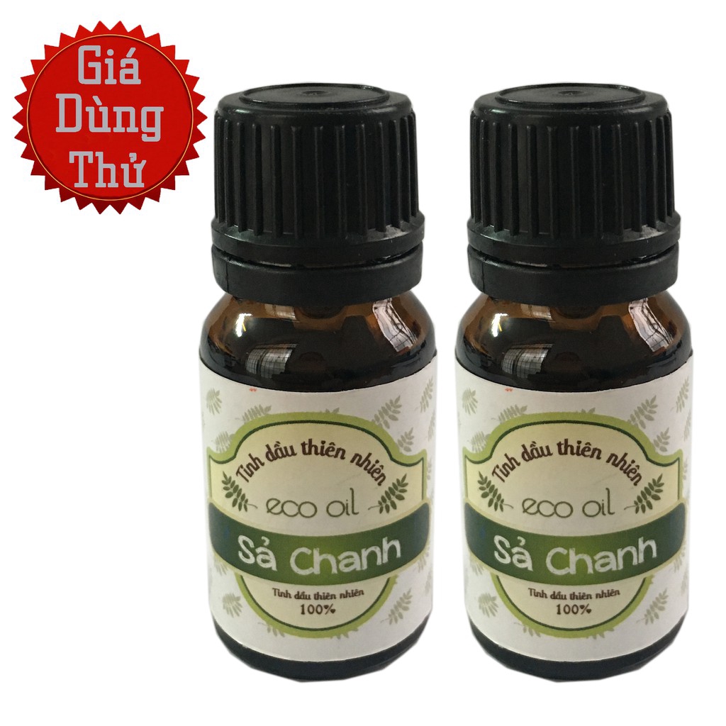 Tinh dầu sả chanh đuổi muỗi 10ml Eco oil