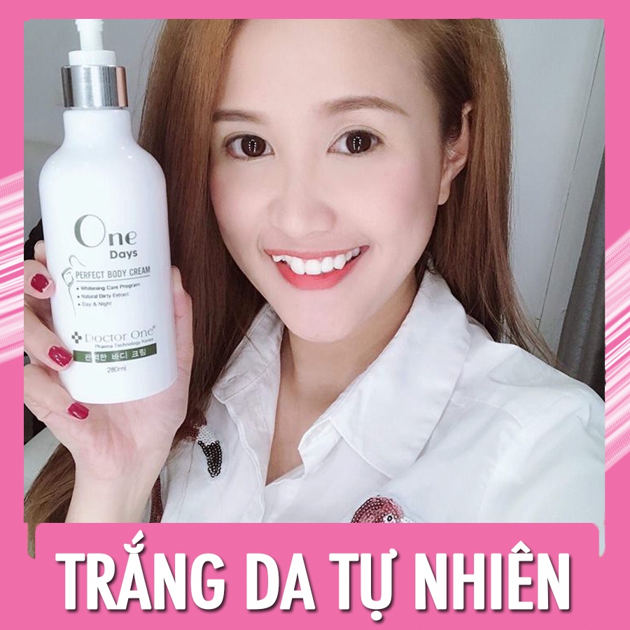 Kem Dưỡng Da Từ Kén Tằm Thiên Nhiên One Days Perfect Body Cream Doctor One 280ml