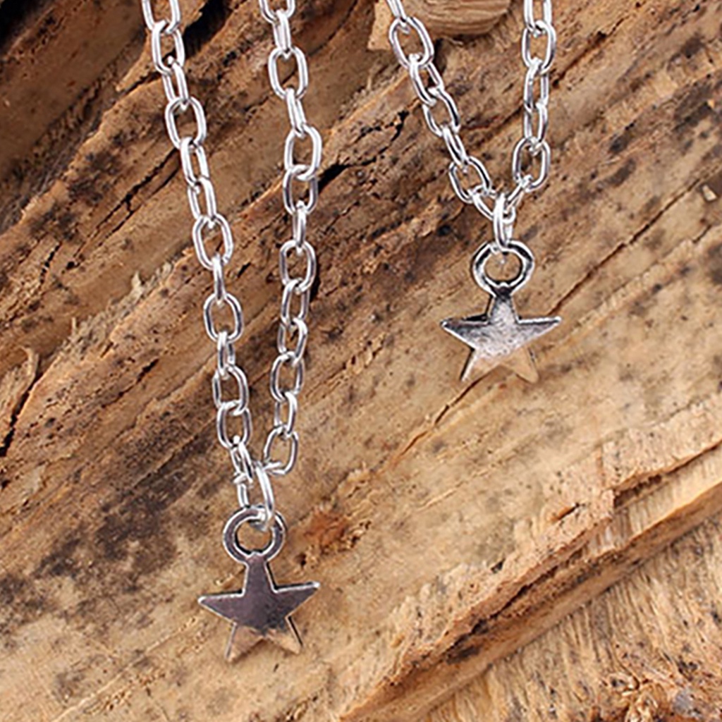 Đôi bông tai họa tiết ngôi sao xinh xắn cho nữ