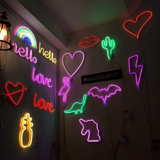 <IMAWAYSHOP> Đèn Trang Trí - NEON LIGHT ❤️