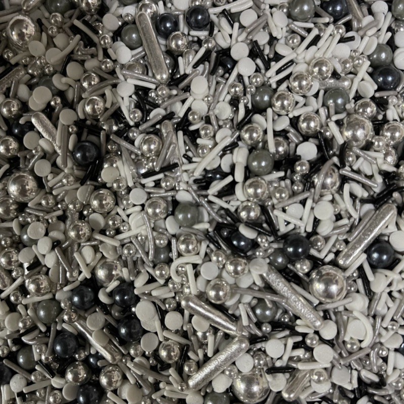 Kẹo Bi Bạc , Bi Màu trang trí bánh