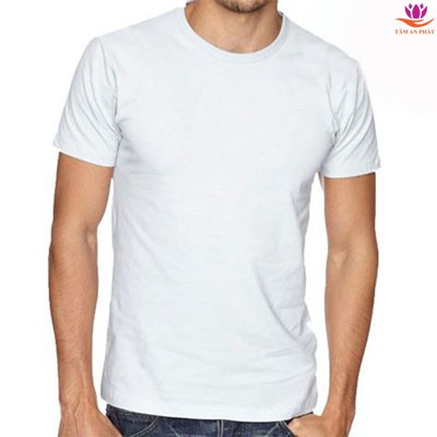 Phôi áo chuyển nhiệt màu Trắng TC Sài Gòn