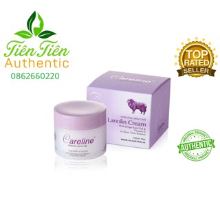 Careline - Kem dưỡng cừu với dầu nho và Vitamin E 100ml