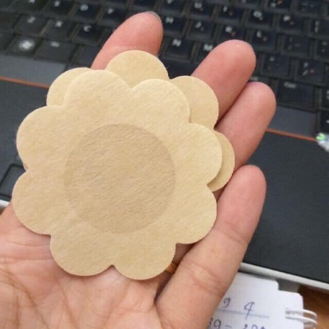 Hộp 30 đôi dán nhũ giấy hình hoa mai (kho sỉ)