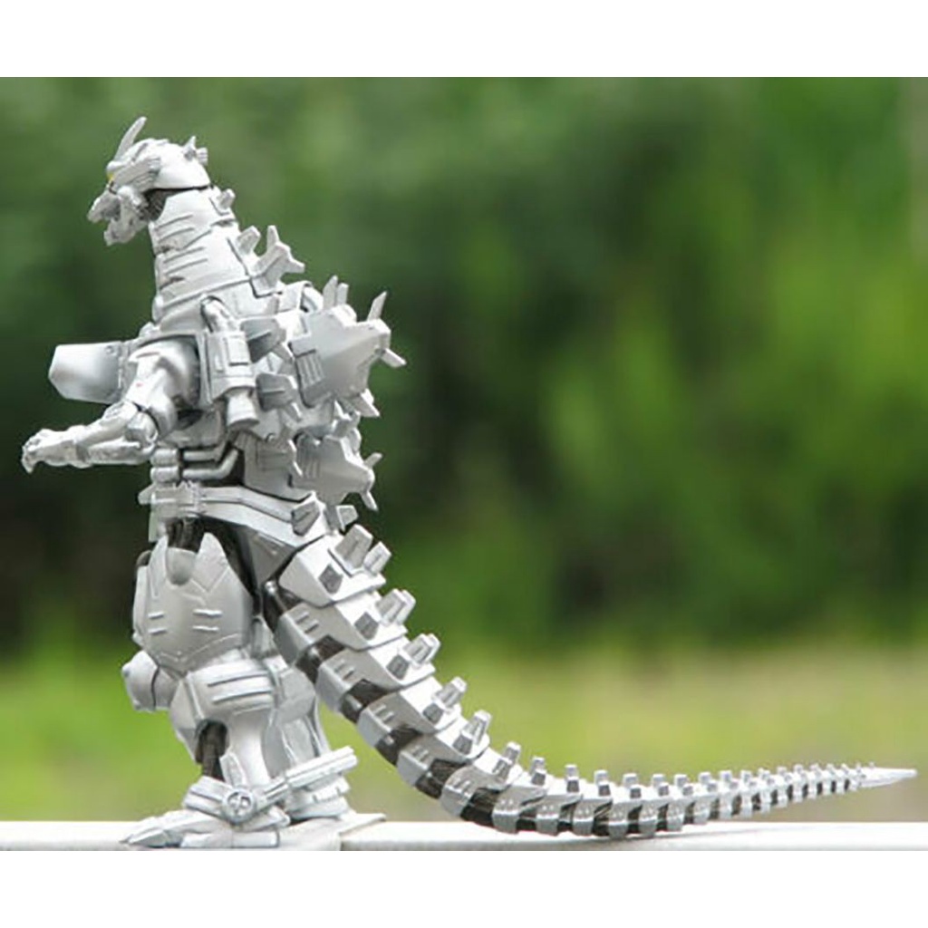 Mô hình quái vật Mechagodzilla trong phim Godzilla 2018 màu bạc kích thước 7&quot;