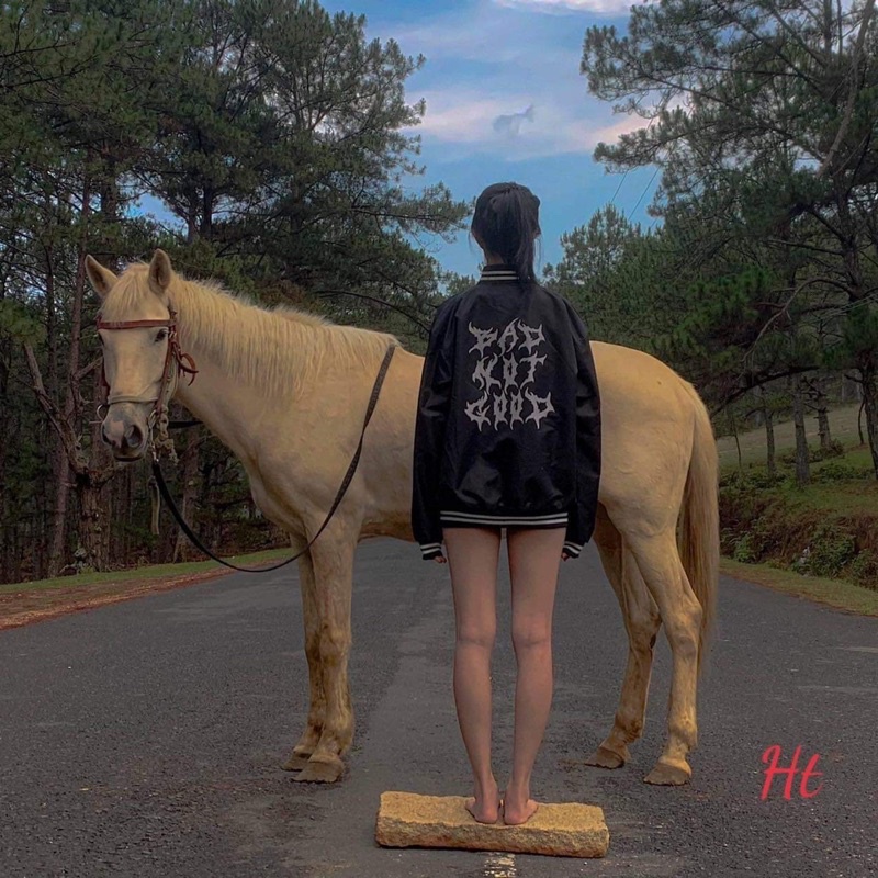 Áo bomber cổ bo BAD NOT GOOD HT12