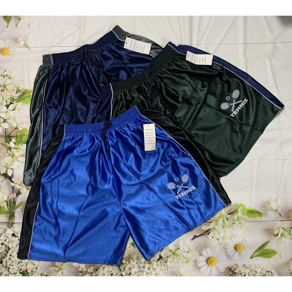 Quần đùi sọt nam thể thao mặc nhà thun bóng - FREESIZE từ 65kg-80kg