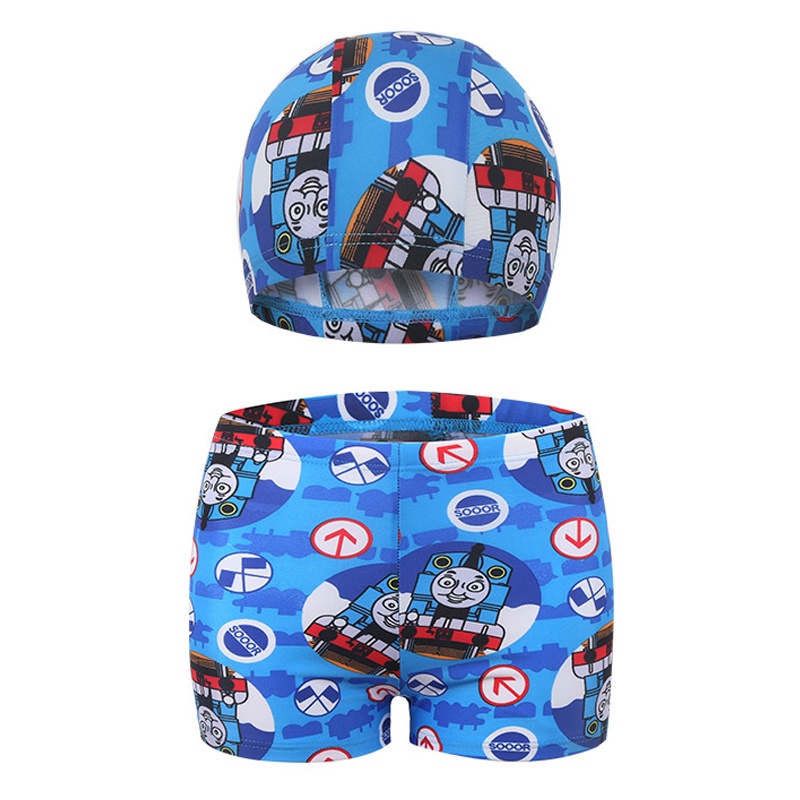 Quần Bơi Họa Tiết Hoạt Hình Co Giãn Dành Cho Bé Trai