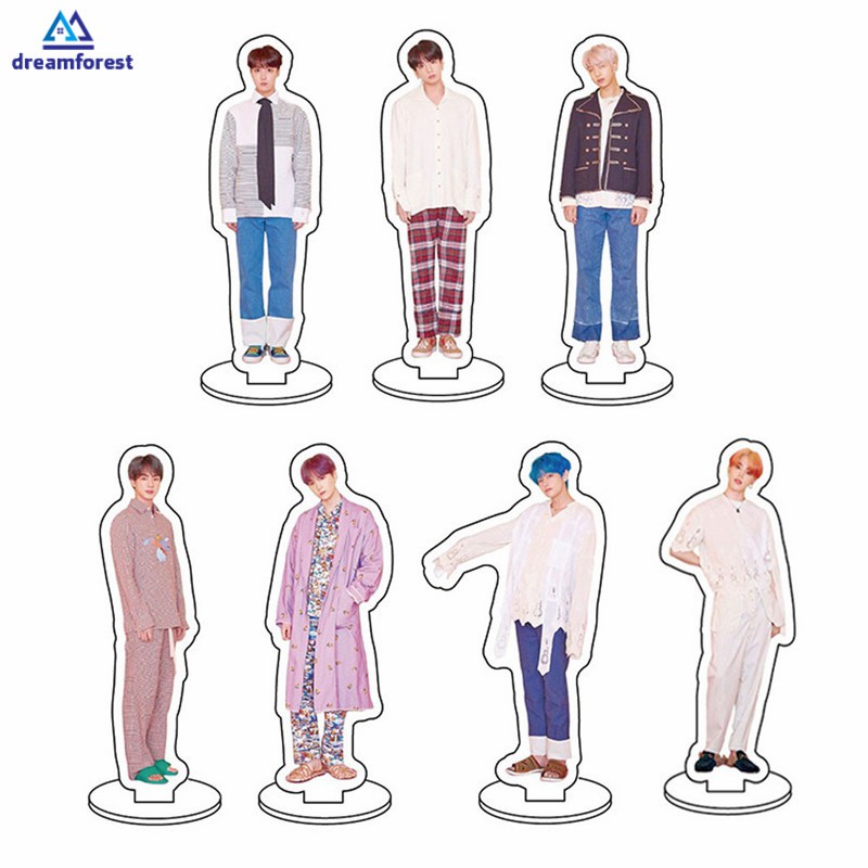 Dây chuyền hình ngôi sao KPOP BTS bantan Boys Acrylic Stand Jungkook JIMIN JIN SUGA J-HOPE