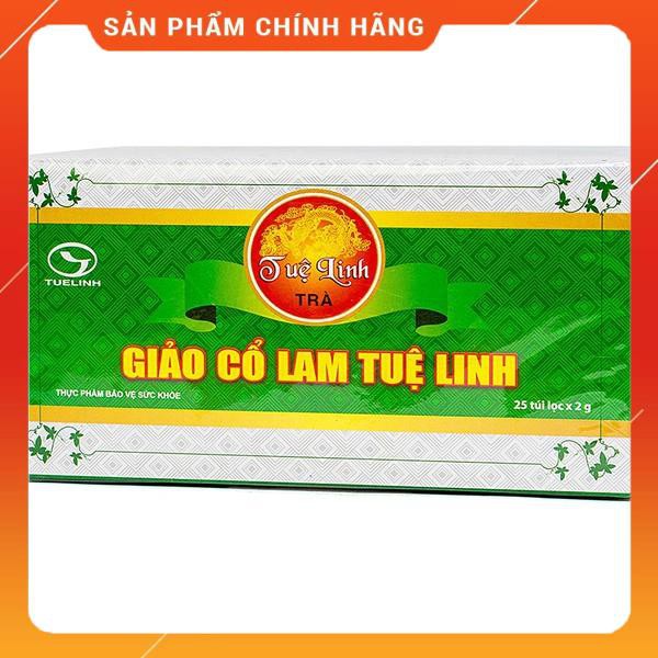 Trà Giảo Cổ Lam Tuệ Linh – Hỗ trợ ngăn ngừa bệnh tiểu đường (Hộp 25 Gói)