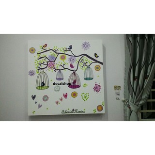 decal dán tường vườn phale