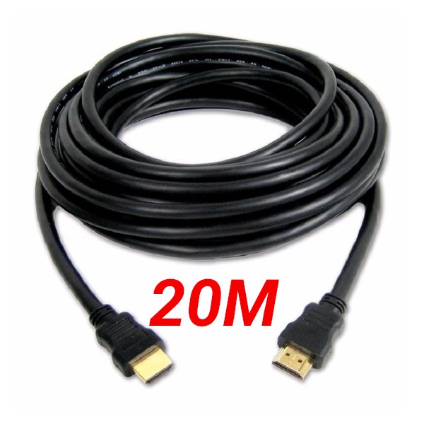 Dây Cáp HDMI tròn loại tốt 20m - 15m -10m chuẩn hình ảnh 2k, 3D, Ultra HD - Chính Hãng DA-LINK