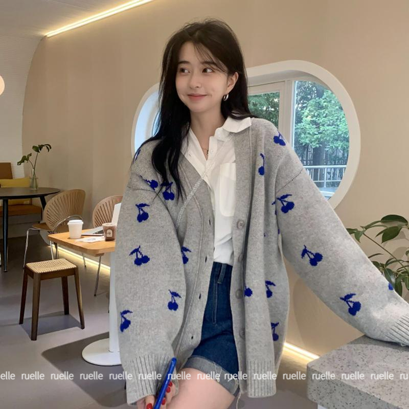 Áo Khoác Cardigan Dệt Kim Thời Trang Cho Nữ