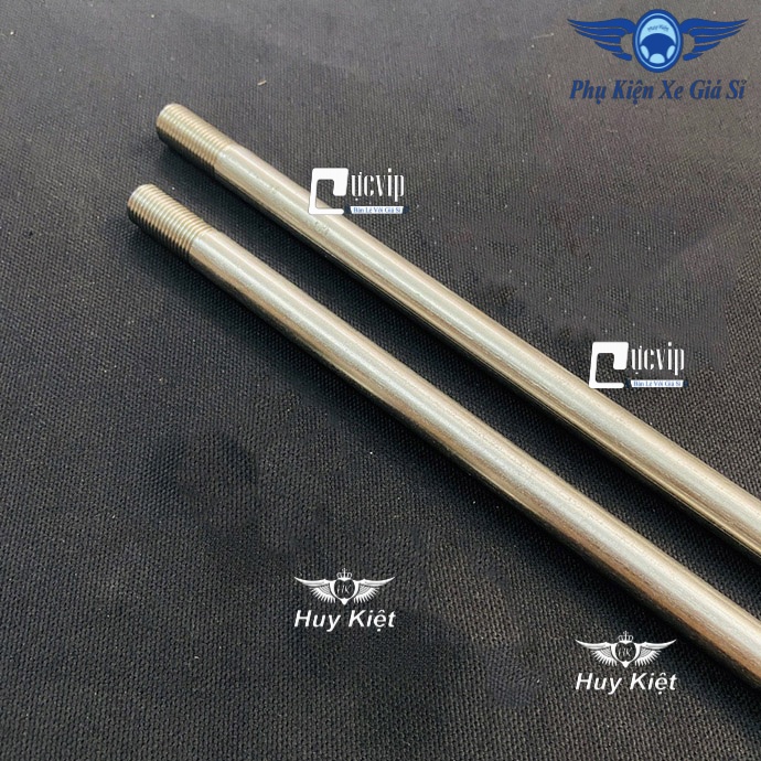 Cốt Trục Bánh Xe Trước Và Sau Inox Cho Exciter 135, Satria Fi, Raider Fi, Win, Win X, Sonic, Dream, Wave, Sirius RC 4162